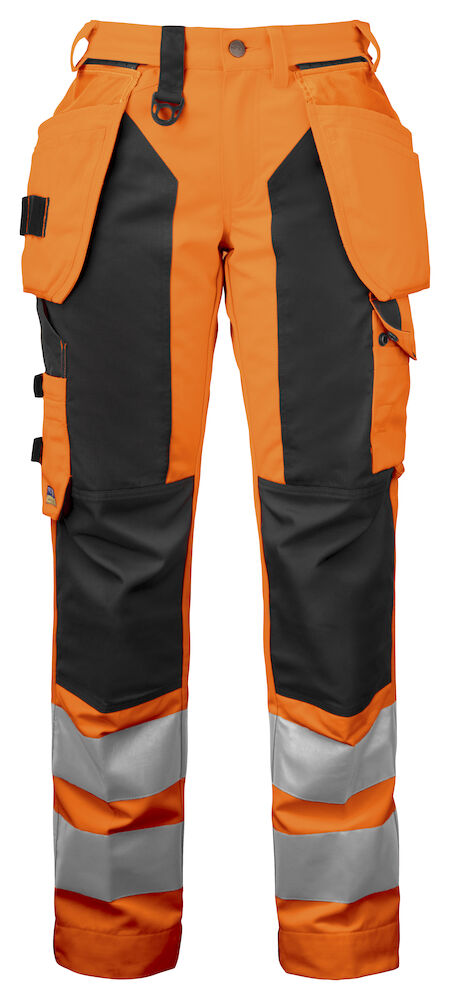 6519 DAMEN ARBEITSHOSE MIT KNIEVERSTÄRKUNG UND HÄNGETASCHEN EN ISO 20471 KLASSE 2 6519 DAMEN ARBEITSHOSE MIT KNIEVERSTÄRKUNG UND HÄNGETASCHEN EN ISO 20471 KLASSE 2