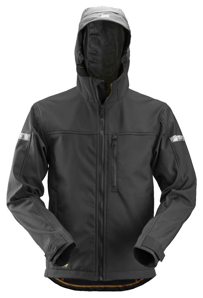 Softshell-Arbeitsjacke mit Kapuze Softshell-Arbeitsjacke mit Kapuze