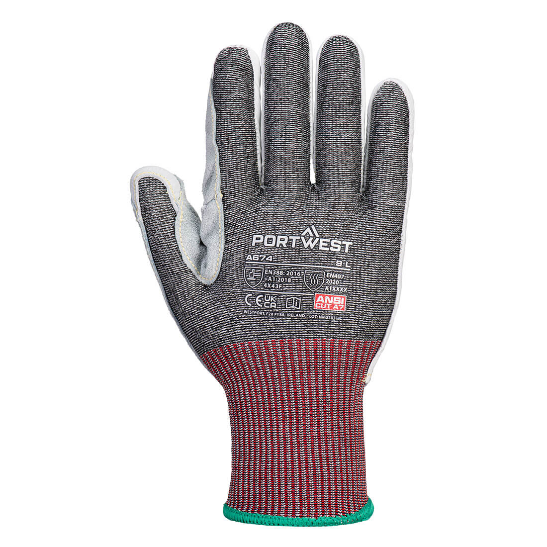 Portwest Leder-Schnittschutzhandschuhe CS AHR13 Portwest Leder-Schnittschutzhandschuhe CS AHR13