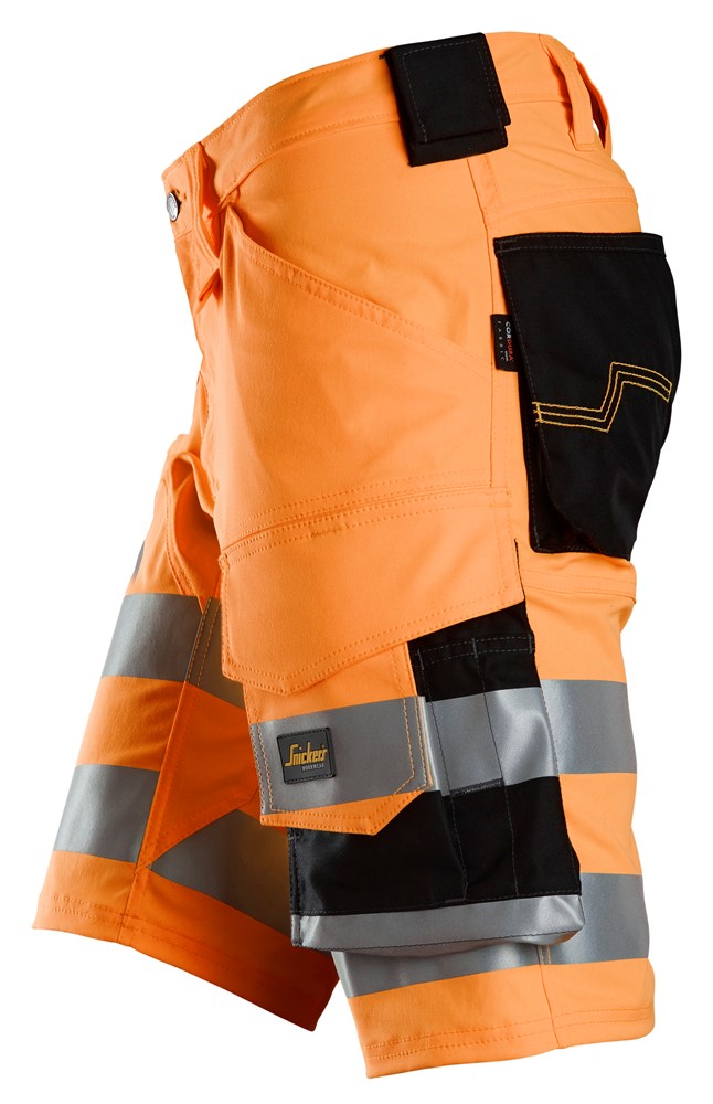 High-Vis-Stretchshorts, Warnschutzklasse 1 High-Vis-Stretchshorts, Warnschutzklasse 1