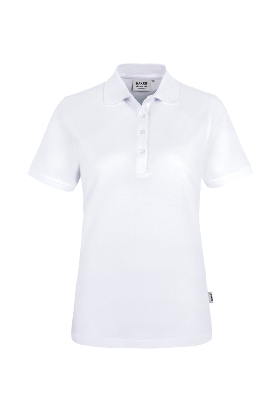 Hakro Damen Poloshirt Classic 001-weiss XS Hakro Damen Poloshirt Classic 001-weiss XS