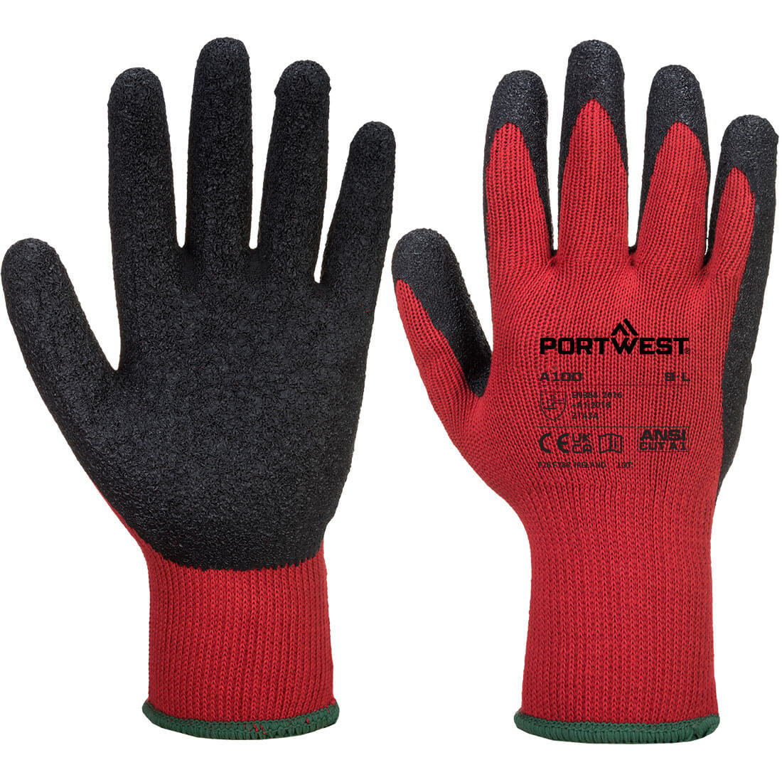 Portwest Grip Latex-Handschuhe