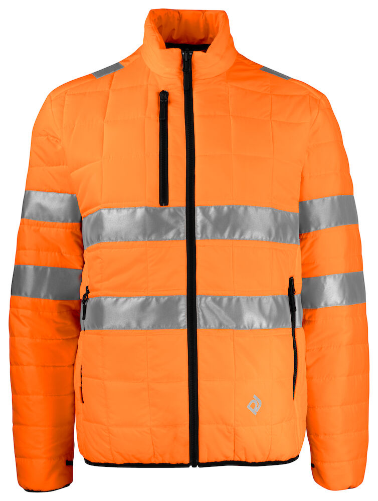 6444 GESTEPPTE LEICHTE JACKE - ZIP IN INNEN JACKE EN ISO 20471 KLASSE 3