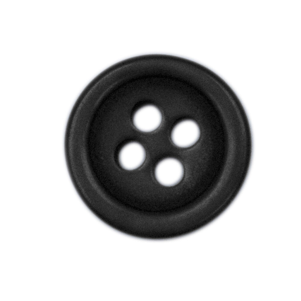 PRINTER SHIRT BUTTONS LARGE 10PAC BLACK