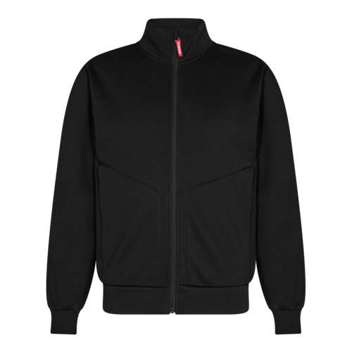 Extend Sweat-Jacke mit hohem Kragen