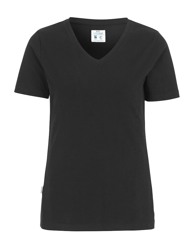 Stretch V-Neck Lady