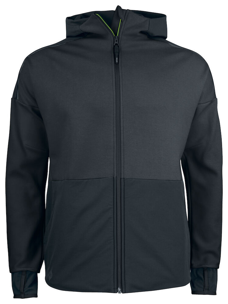 3120 KAPUZENJACKE MIT ELASTISCHEN SOFTSHELL ELEMENTEN 99 schwarz XS