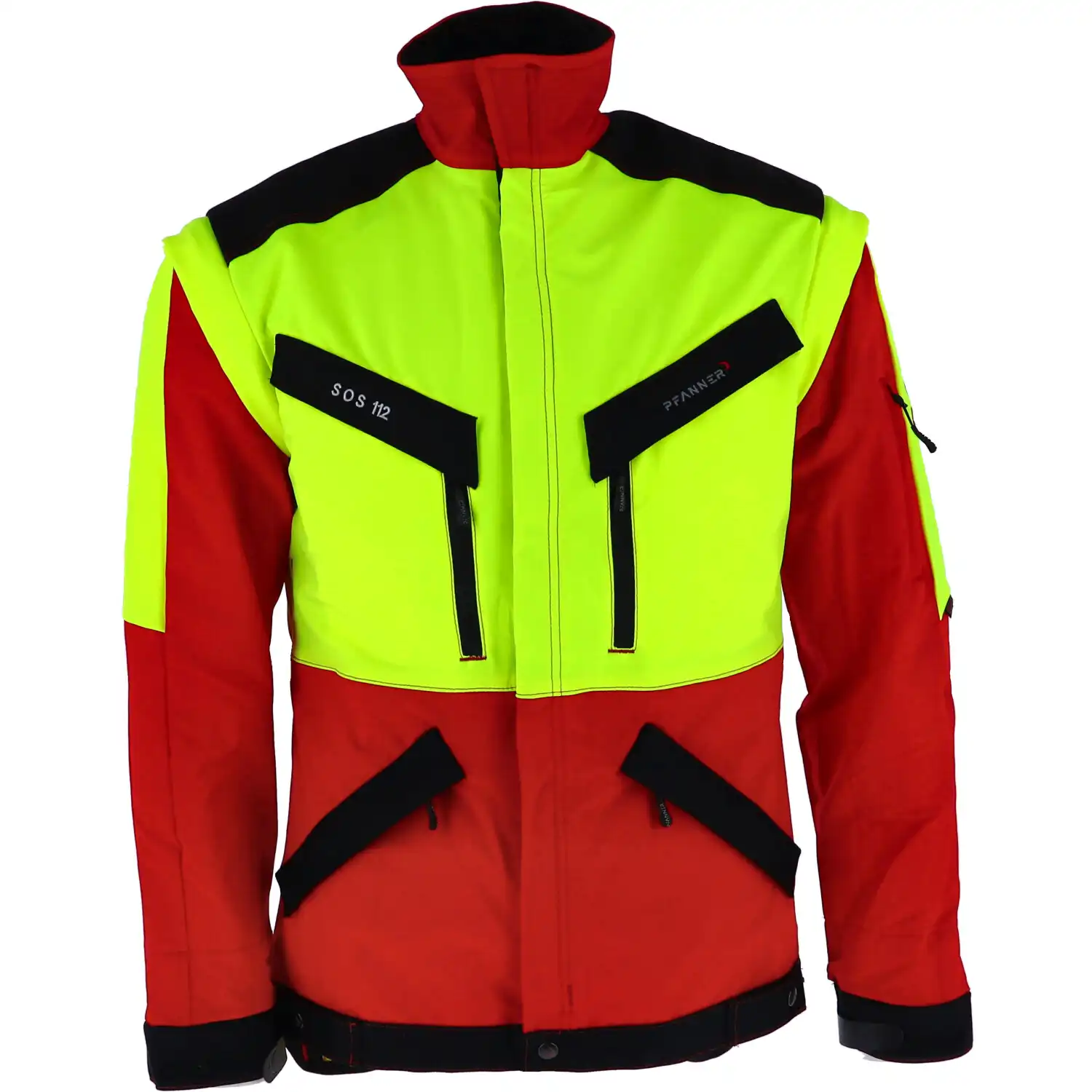 Arbeitsjacke Pfanner Forst Jacke KlimaAir® Forstjacke Leuchtorange