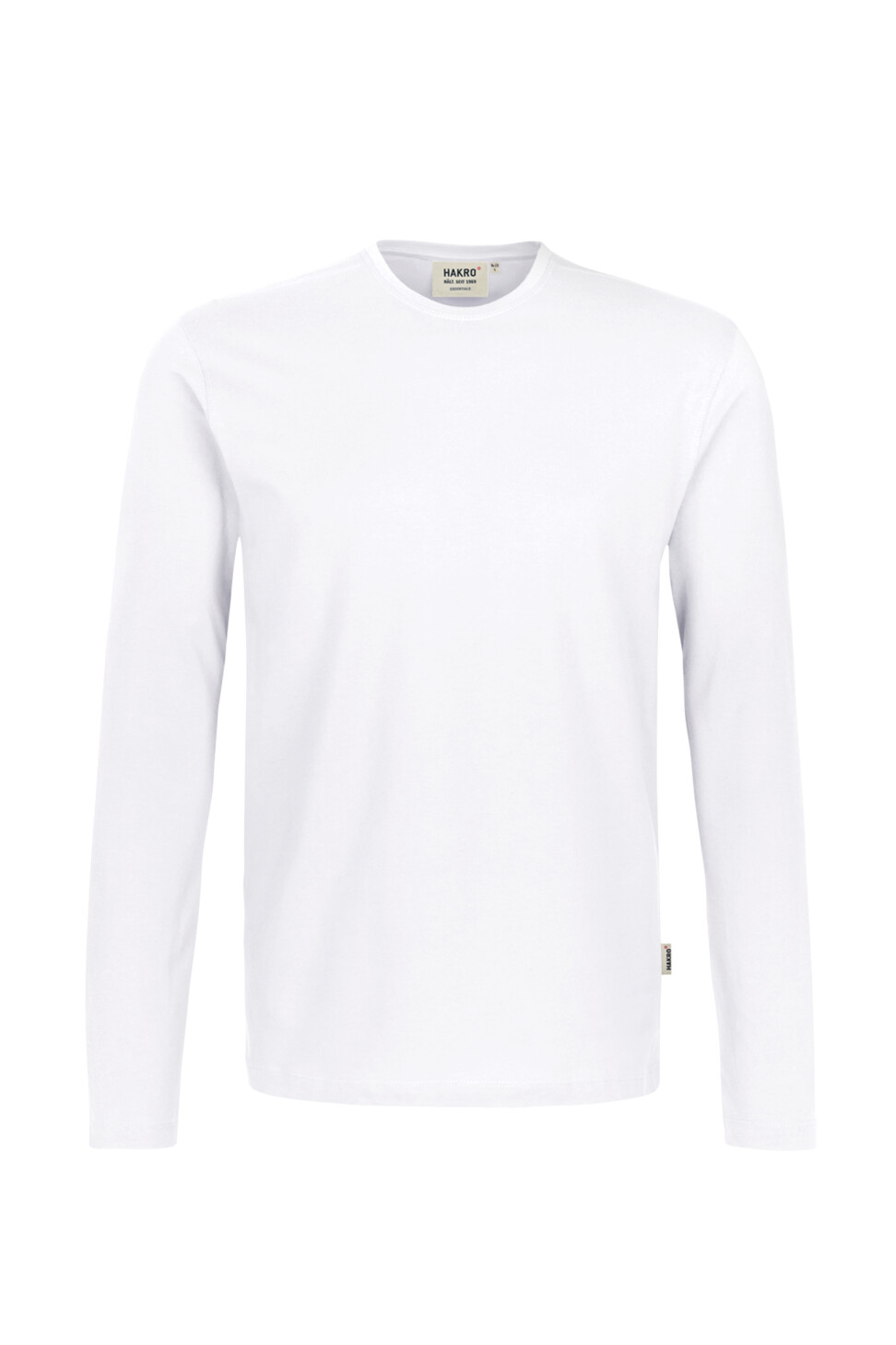 Hakro Longsleeve Heavy Langarmshirt 001-weiss XS Hakro Longsleeve Heavy Langarmshirt 001-weiss XS