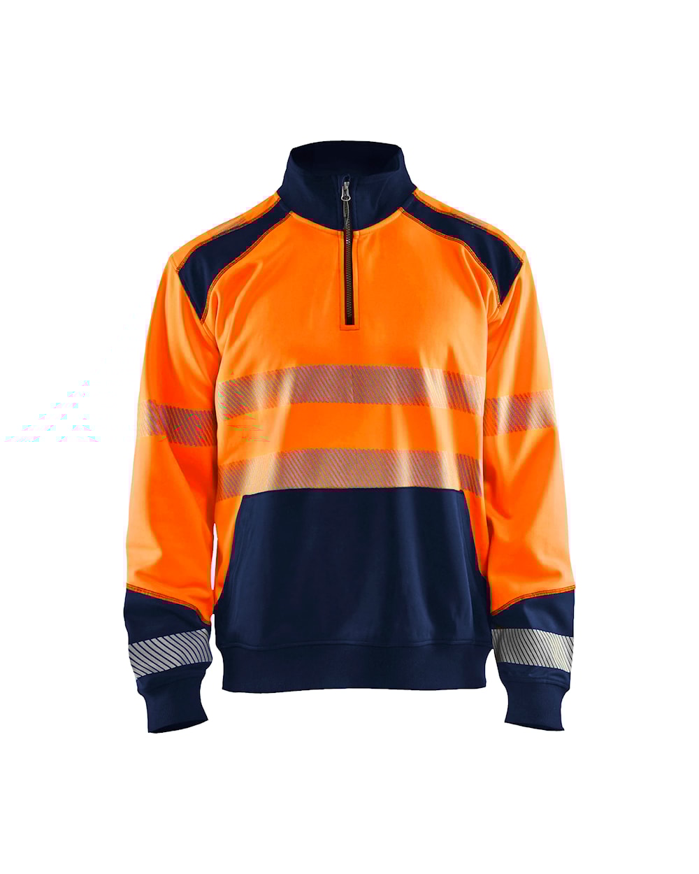 High Vis Orange/Marineblau
