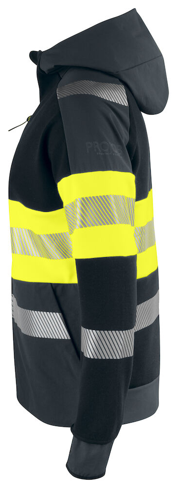 6122 KAPUZENJACKE EN ISO 20471 KLASSE 1 11 gelb/schwarz hv 4XL 6122 KAPUZENJACKE EN ISO 20471 KLASSE 1 11 gelb/schwarz hv 4XL