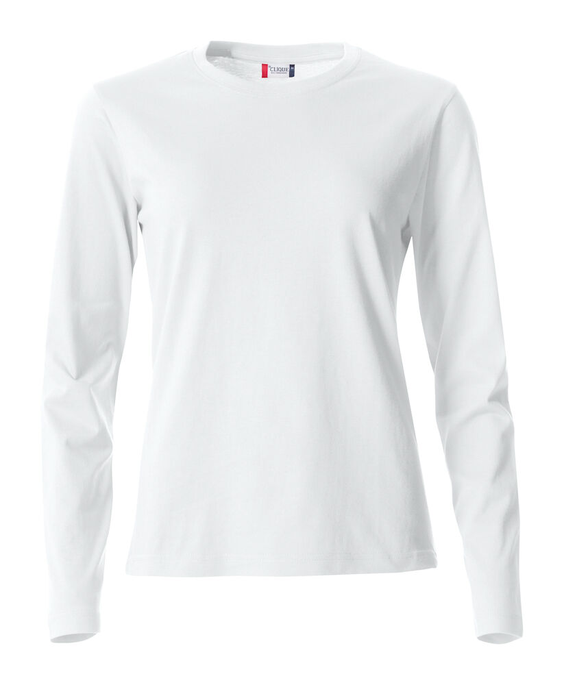 Basic-T L/S Women 00 weiss XS Basic-T L/S Women 00 weiss XS