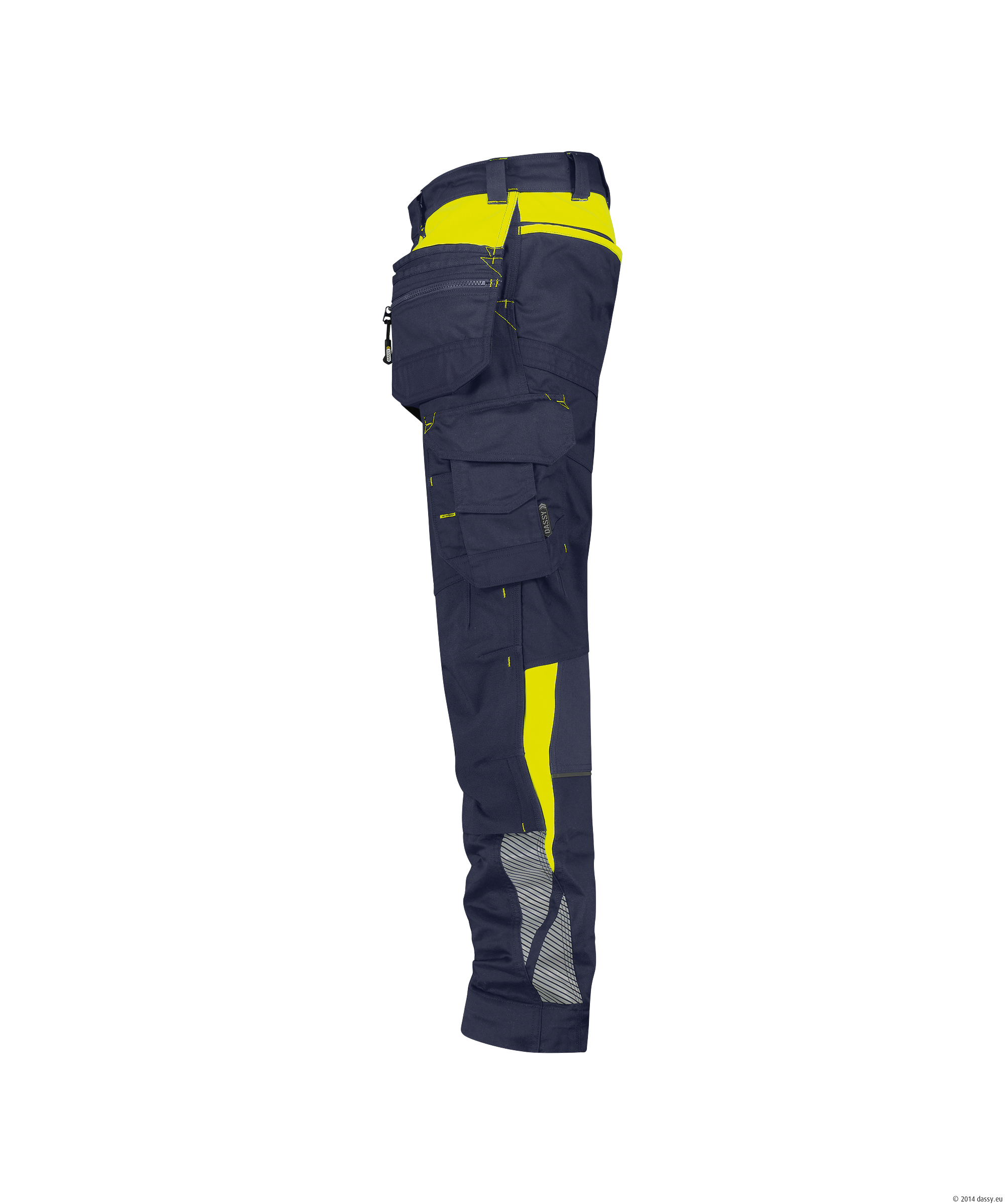 DASSY® Shanghai 6895-nachtblau-neongelb Minus, 40 DASSY® Shanghai 6895-nachtblau-neongelb Minus, 40