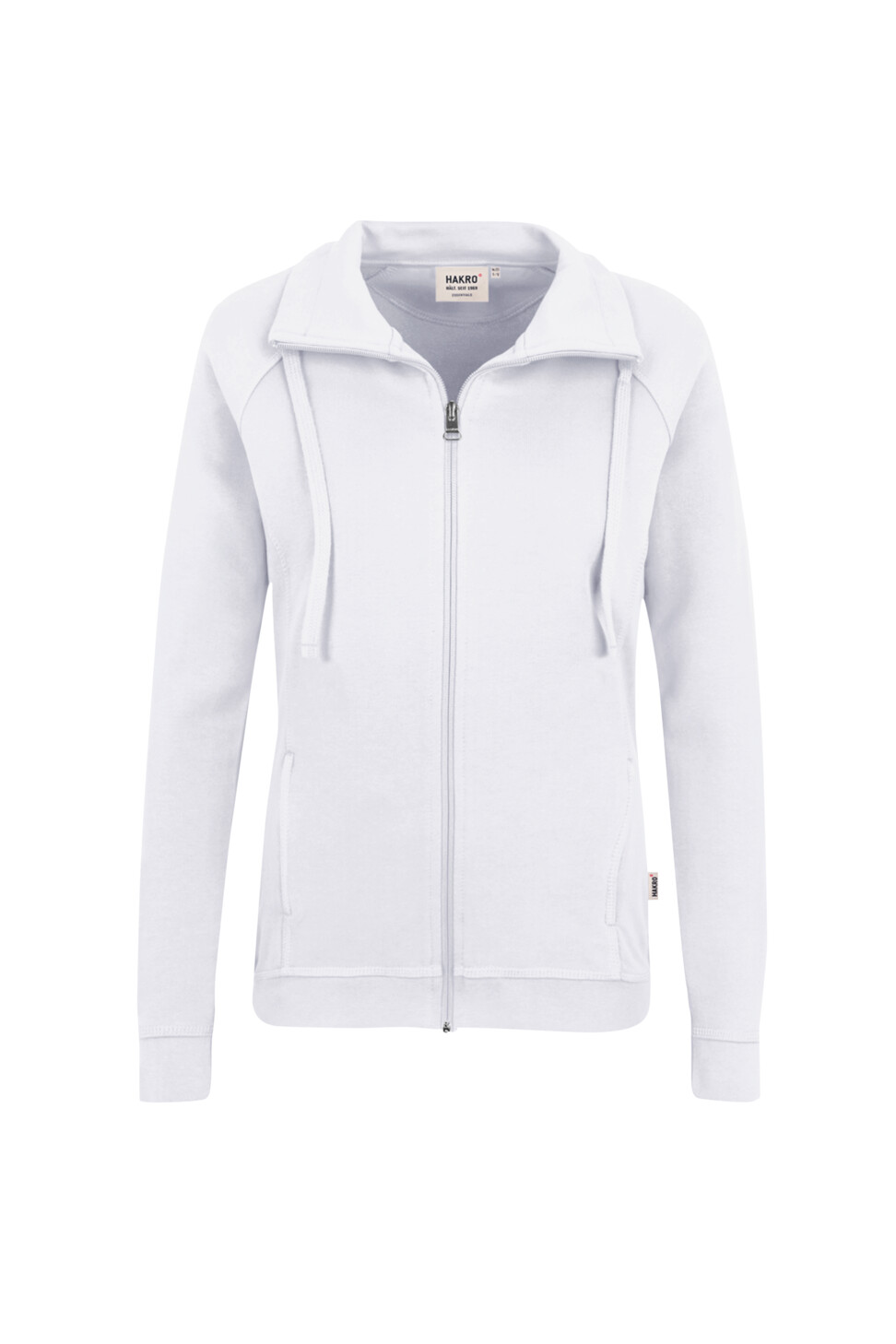 Hakro College Sweatjacke Damen 001-weiss XS Hakro College Sweatjacke Damen 001-weiss XS