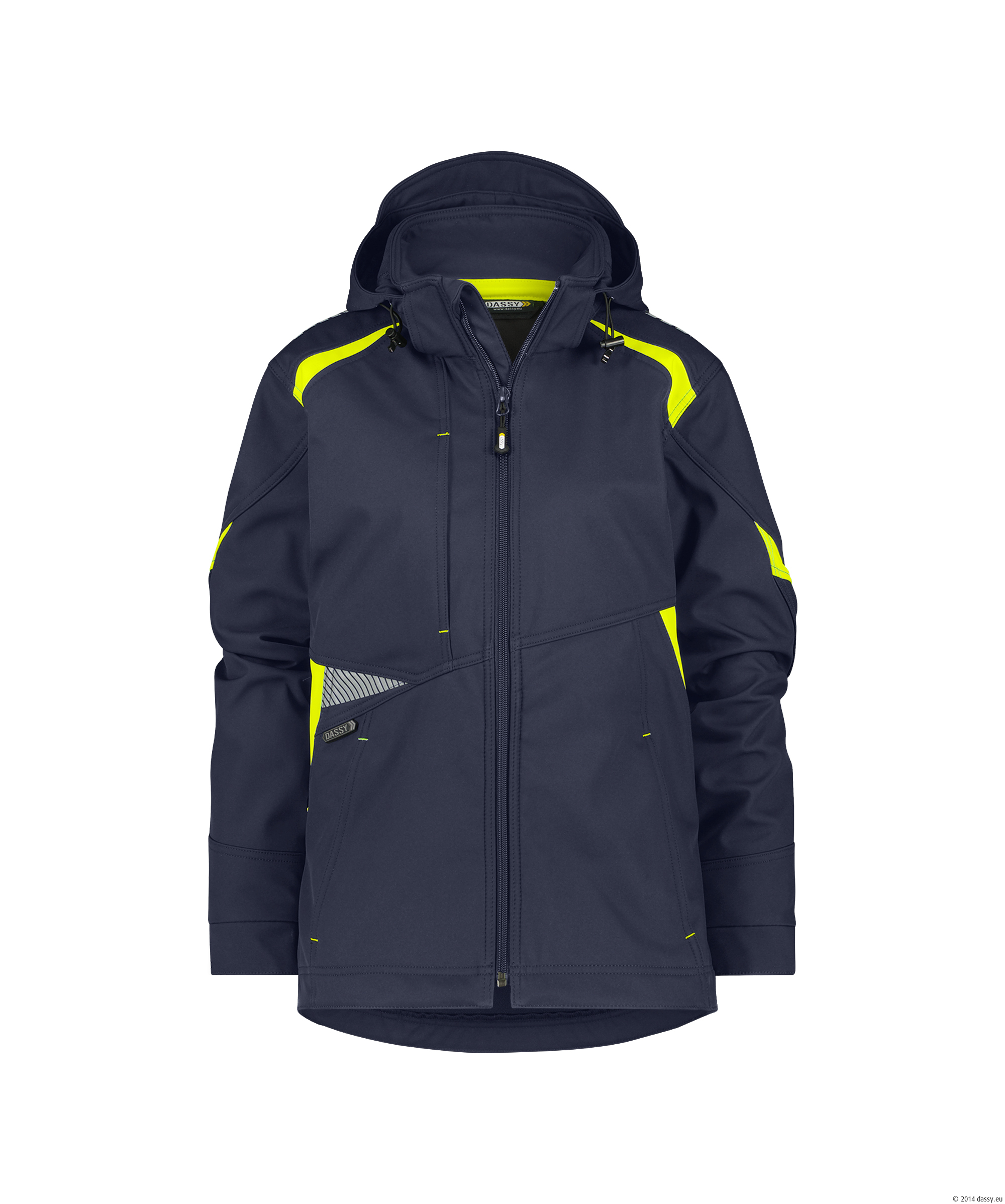 DASSY® Kalama Women 6895-nachtblau-neongelb XS DASSY® Kalama Women 6895-nachtblau-neongelb XS