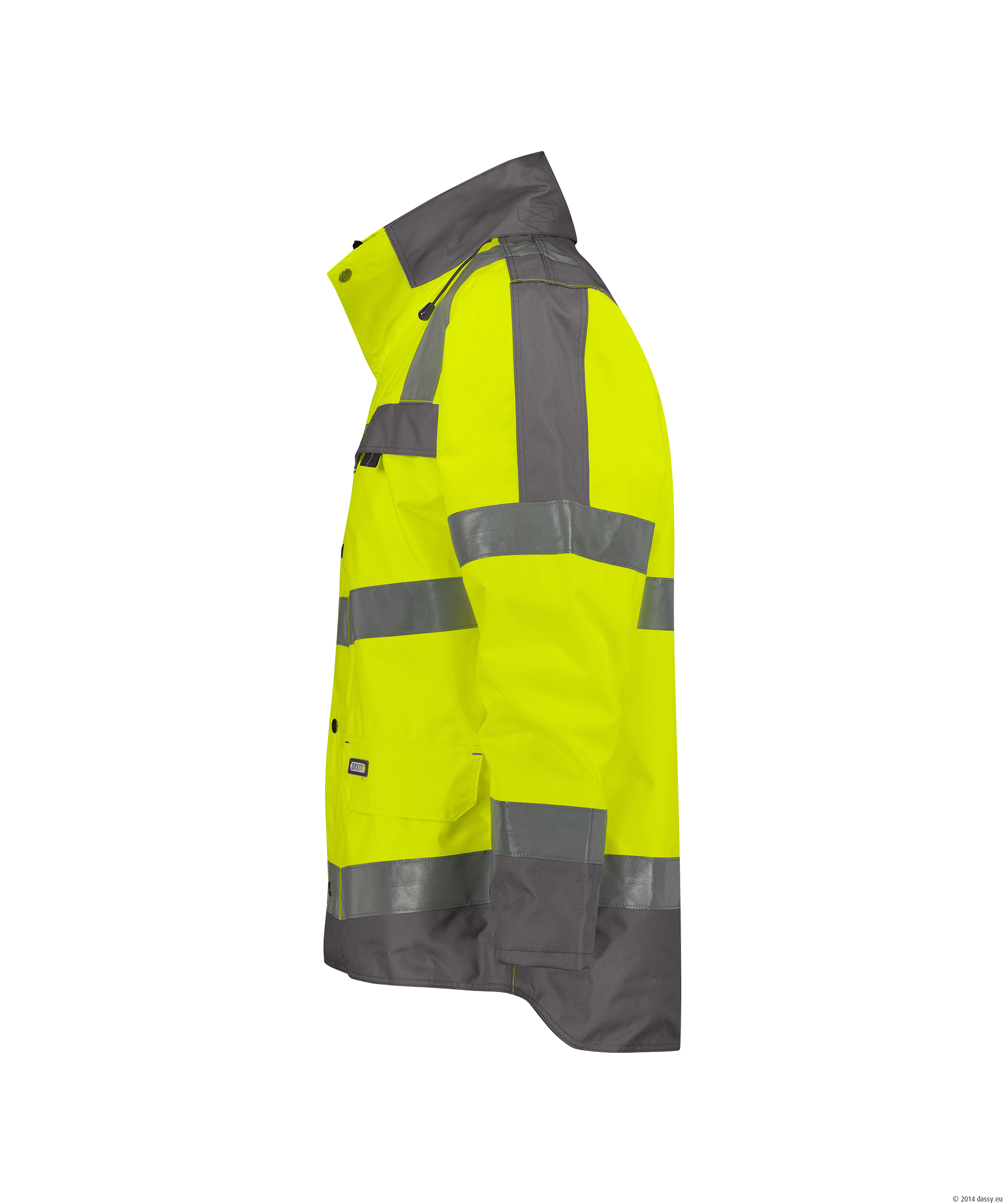 DASSY® Atlantis 6941-neongelb-zementgrau XS DASSY® Atlantis 6941-neongelb-zementgrau XS