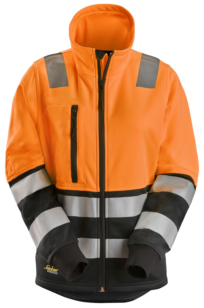 5504 - High Visibility Orange - Black