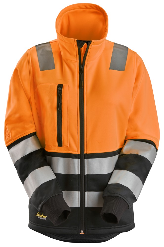 High-Vis-Damenjacke mit durchgehendem Reißverschluss, Warnschutzklasse 2 High-Vis-Damenjacke mit durchgehendem Reißverschluss, Warnschutzklasse 2