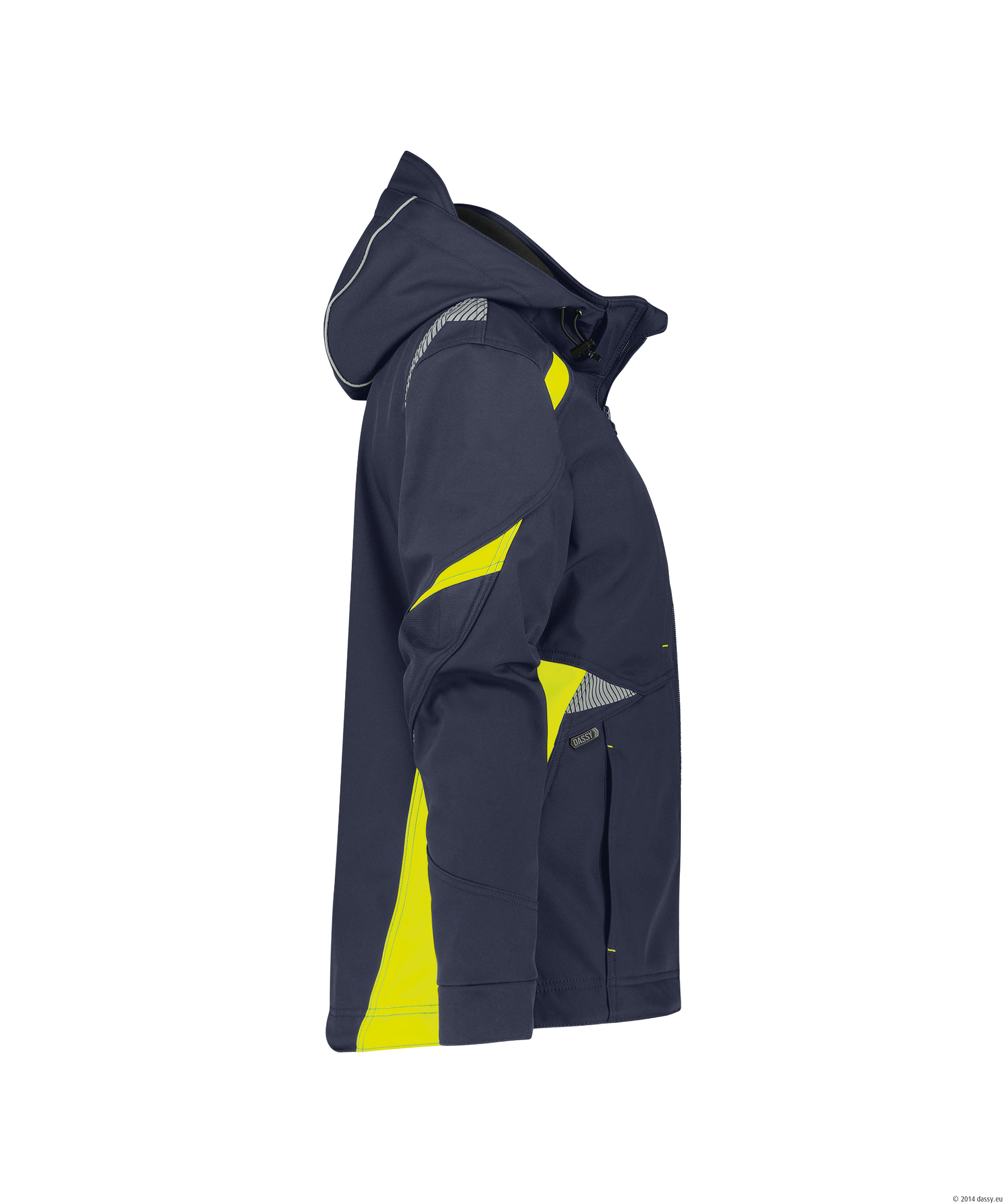 DASSY® Kalama Women 6895-nachtblau-neongelb XS DASSY® Kalama Women 6895-nachtblau-neongelb XS