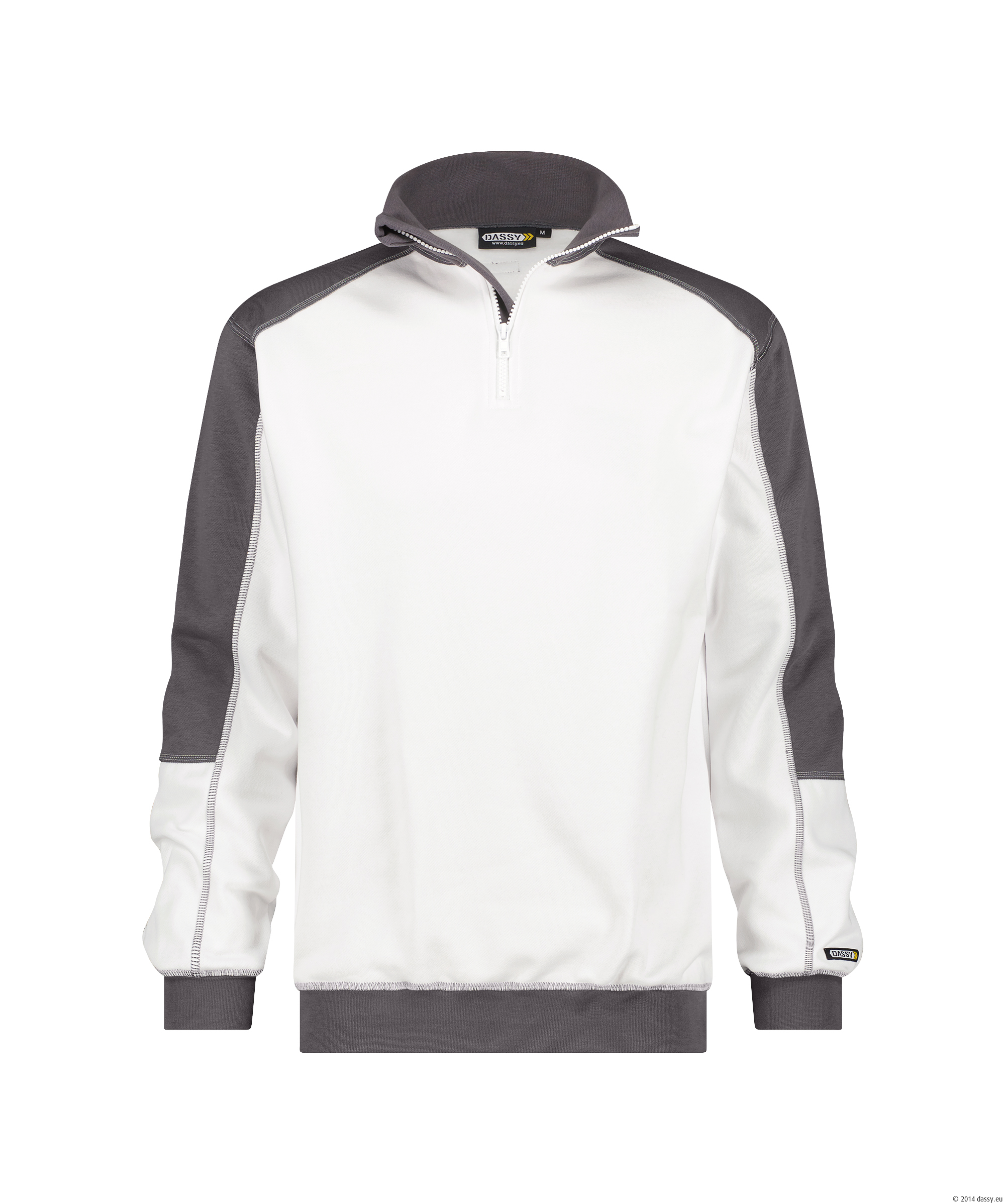 DASSY® Basiel 6141-weiss-zementgrau XS DASSY® Basiel 6141-weiss-zementgrau XS