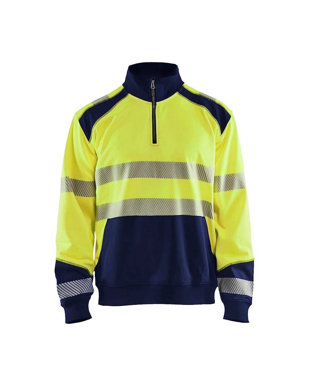 High Vis Gelb/Marineblau
