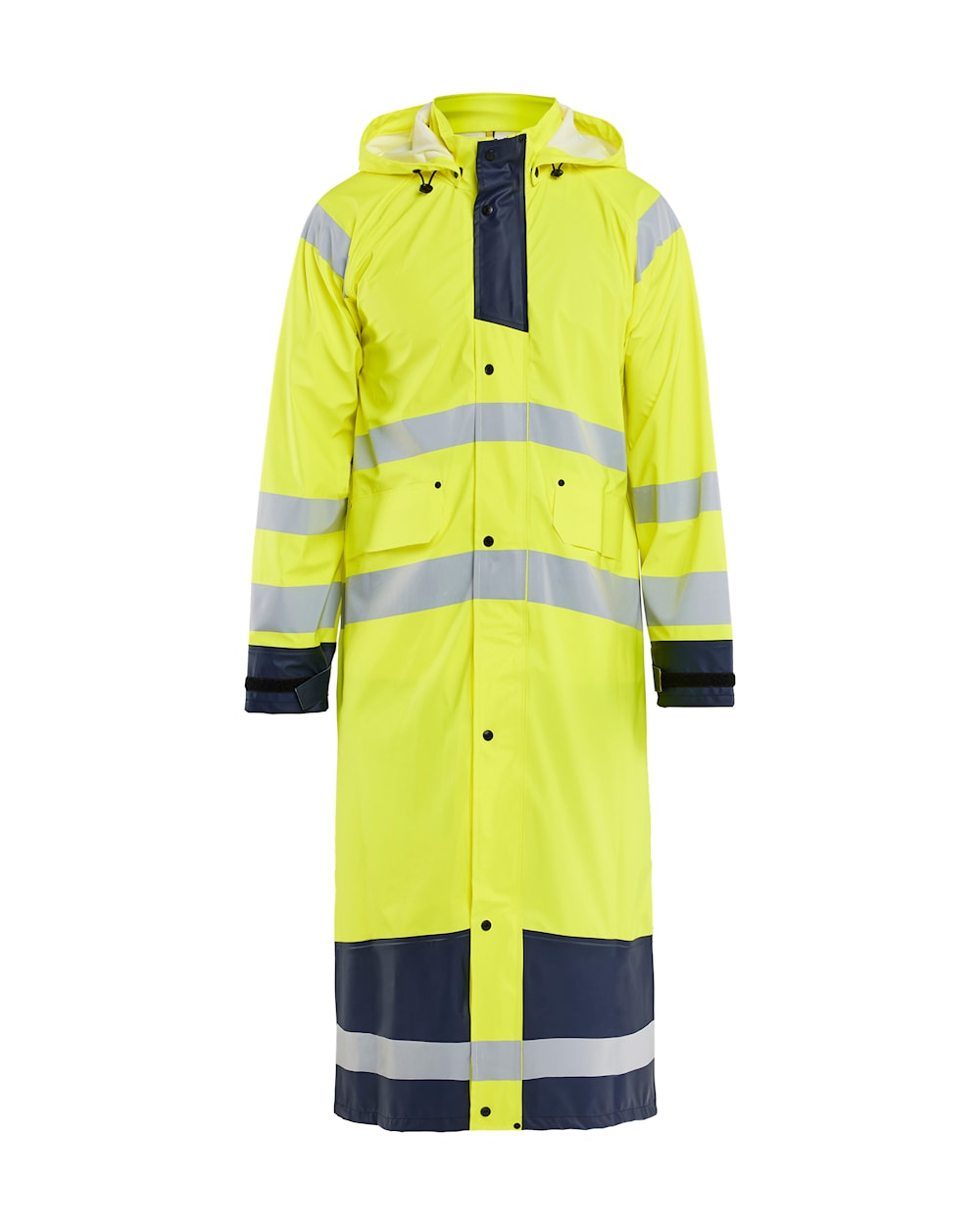High Vis Gelb/Marineblau