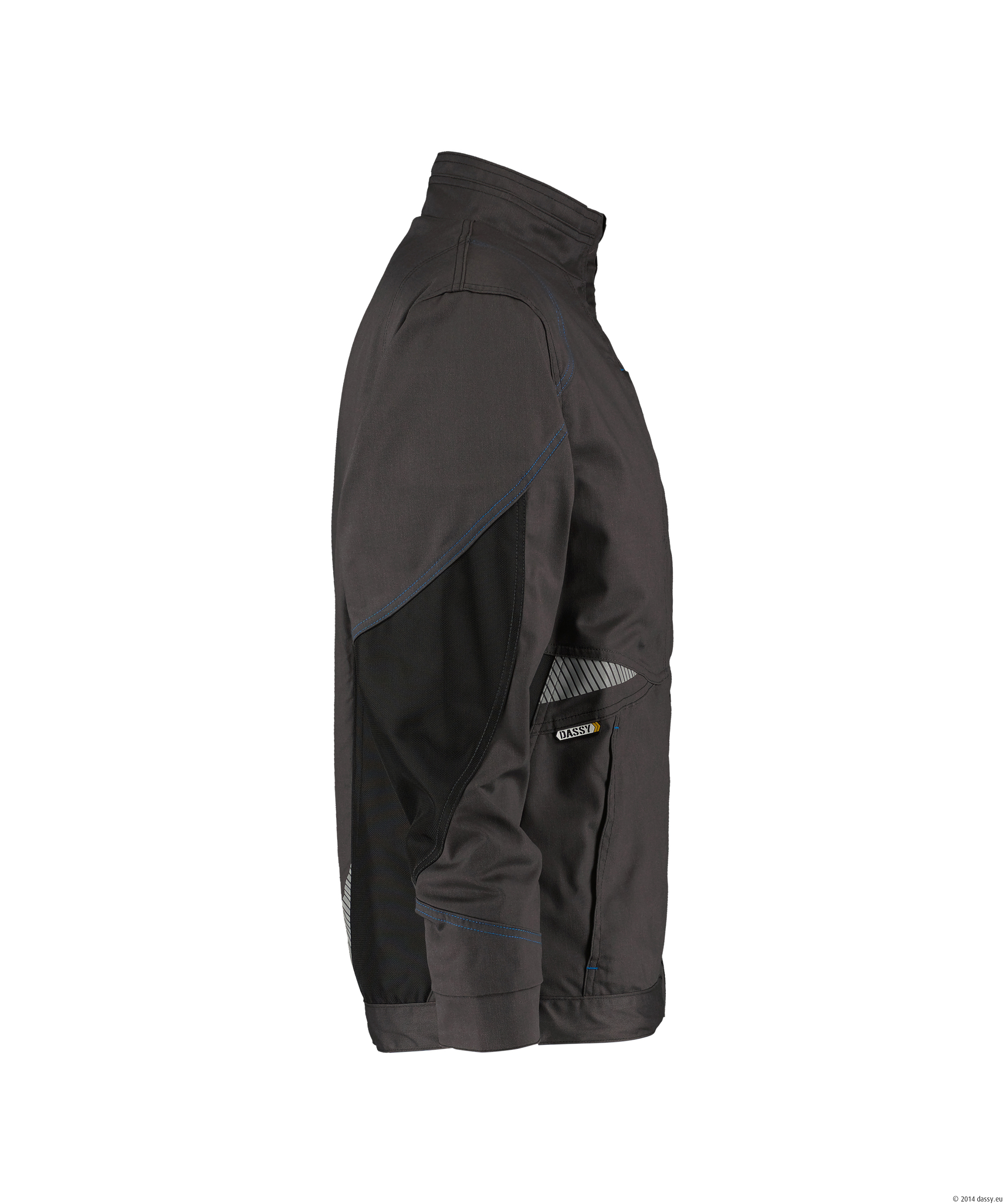 DASSY® Atom 6479-anthrazitgrau-schwarz XS DASSY® Atom 6479-anthrazitgrau-schwarz XS
