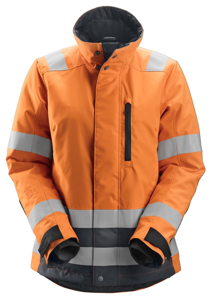 5558 - High Visibility Orange - Steel Grey