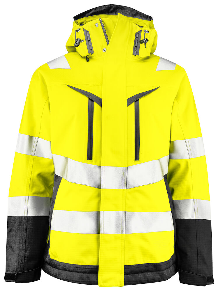 6449 FUNKTIONELLE DAMENJACKE EN ISO 20471 KLASSE 2/3 11 gelb/schwarz hv XS 6449 FUNKTIONELLE DAMENJACKE EN ISO 20471 KLASSE 2/3 11 gelb/schwarz hv XS