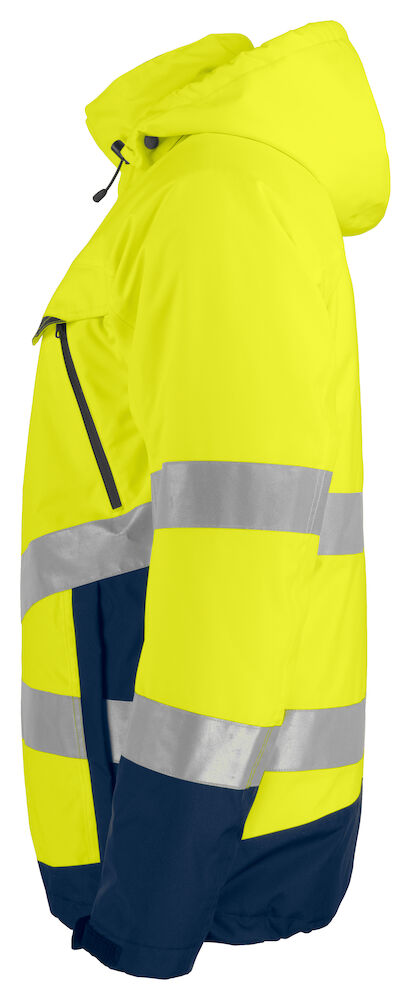 6441 GEFÜTTERTER WIND- UND WASSERDICHTER WARNSCHUTZ PARKA EN ISO 20471 KLASSE 3 / EN ISO 343 10 gelb/marine hv 4XL 6441 GEFÜTTERTER WIND- UND WASSERDICHTER WARNSCHUTZ PARKA EN ISO 20471 KLASSE 3 / EN ISO 343 10 gelb/marine hv 4XL