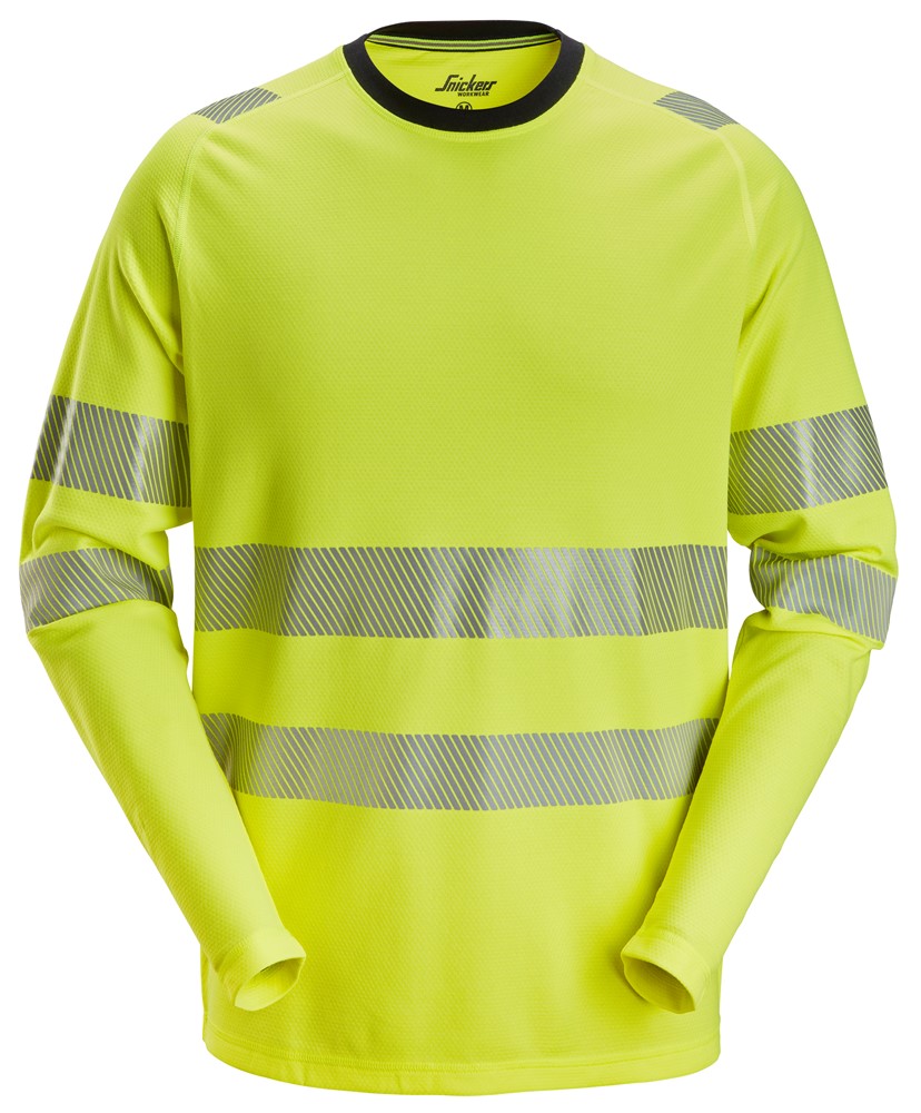 High-Vis-Langarm-T-Shirt der Warnschutzklasse 3 High-Vis-Langarm-T-Shirt der Warnschutzklasse 3