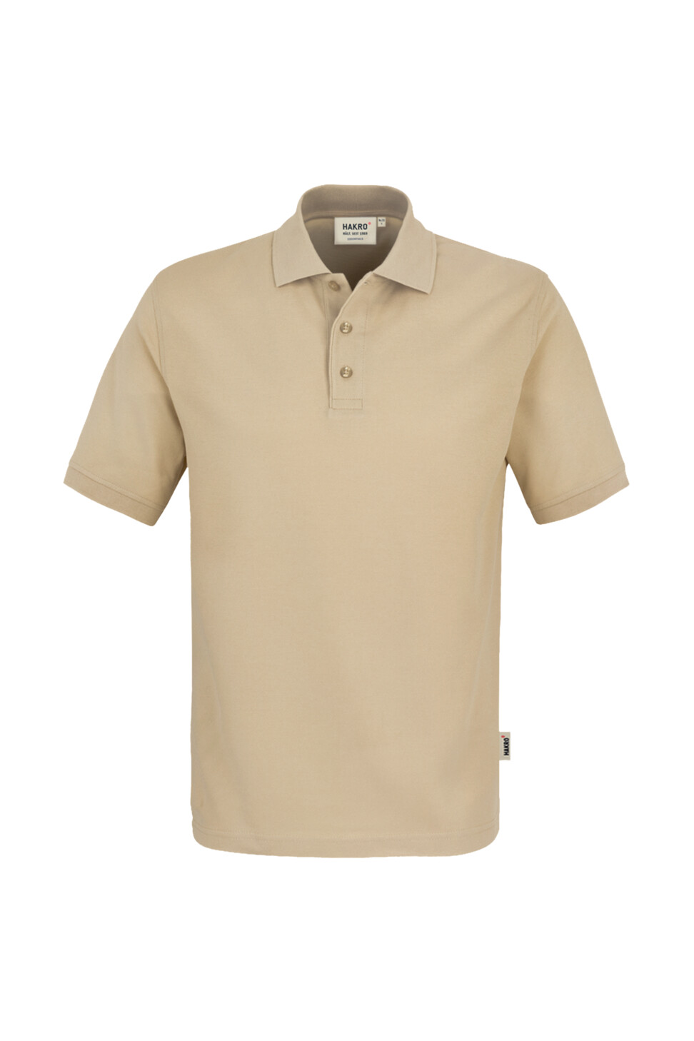 Hakro Poloshirt mit 3-Loch-Knopfleiste 007-sand XS