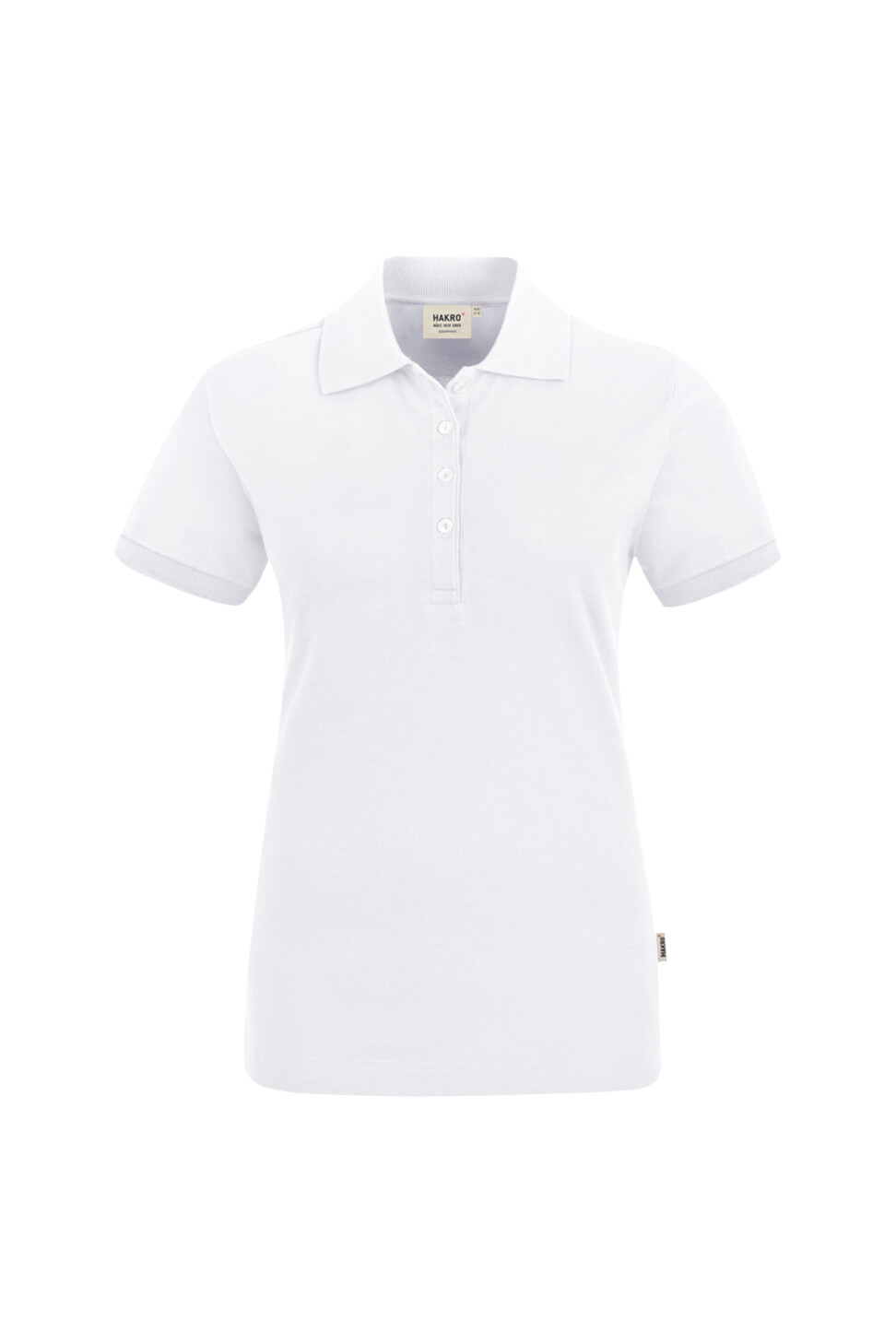 Hakro Stretch-Poloshirt Damen 001-weiss XS Hakro Stretch-Poloshirt Damen 001-weiss XS