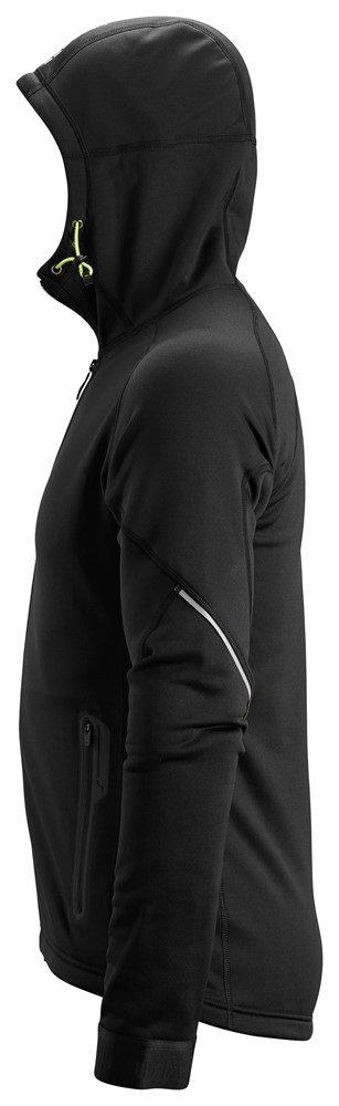 Polartec® Power Stretch® 2.0 Stretch-Fleece-Kapuzen Arbeitsjacke mit durchgehendem Reißverschluss Polartec® Power Stretch® 2.0 Stretch-Fleece-Kapuzen Arbeitsjacke mit durchgehendem Reißverschluss
