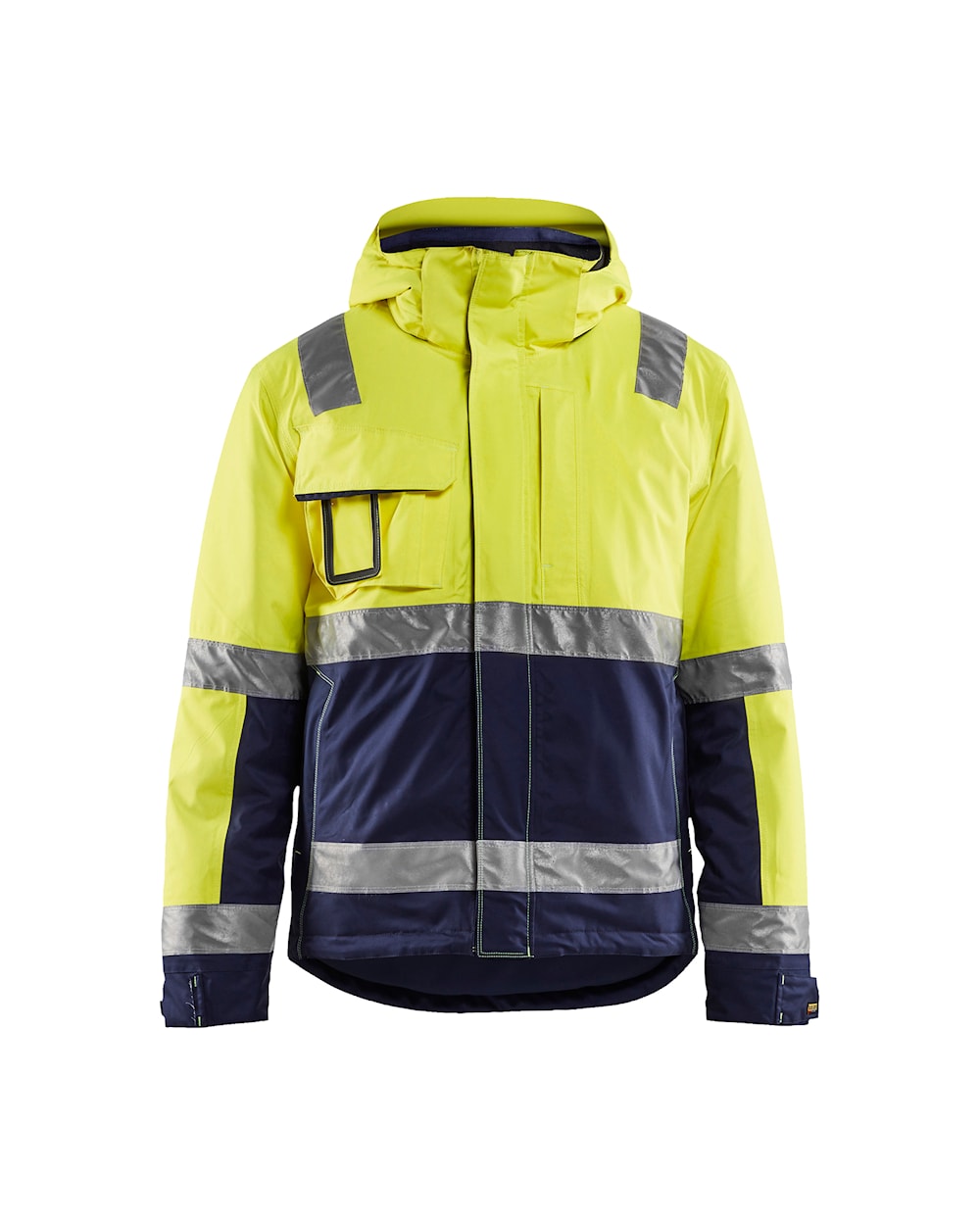 High Vis Gelb/Marineblau