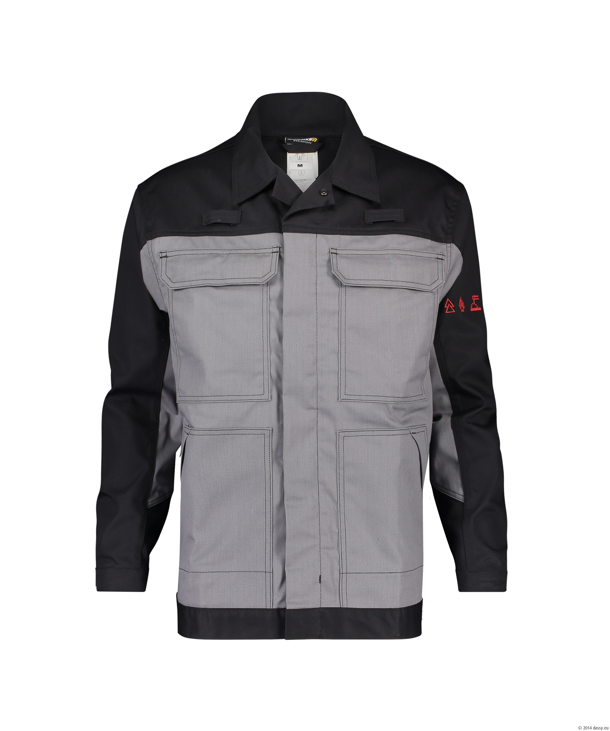 DASSY® Kiel 6474-grafitgrau-schwarz XS DASSY® Kiel 6474-grafitgrau-schwarz XS