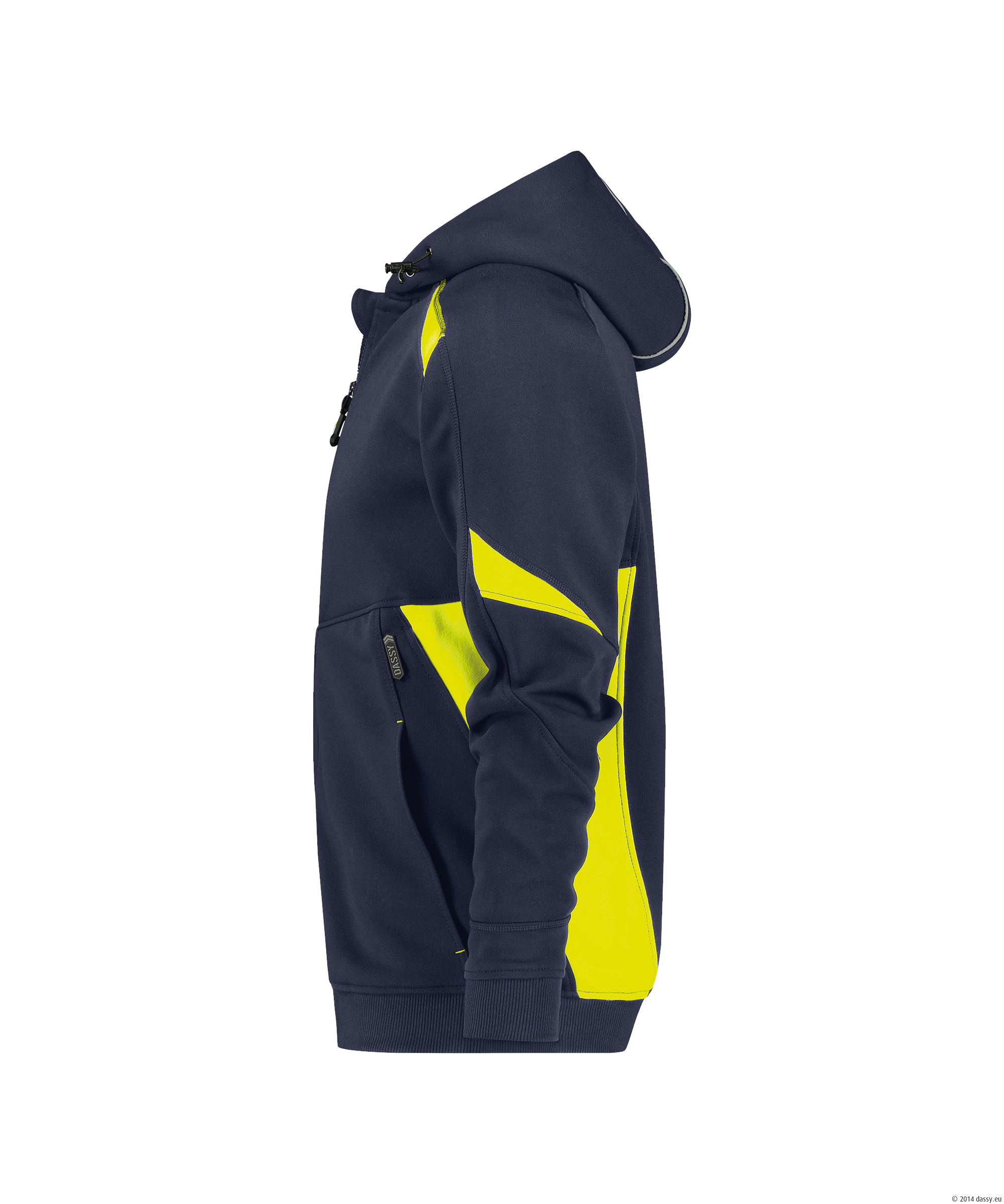 DASSY® Santos 6895-nachtblau-neongelb XS DASSY® Santos 6895-nachtblau-neongelb XS