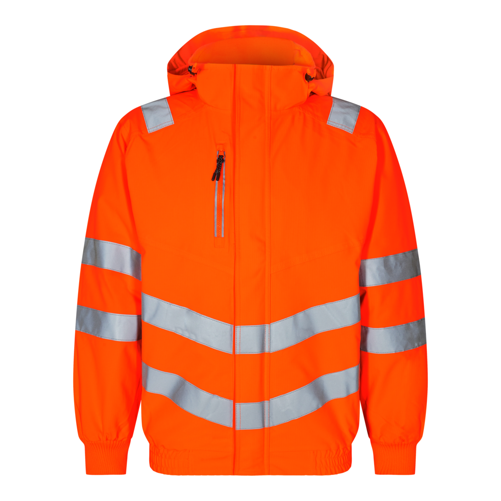 F. Engel Safety Pilotjacke Orange F. Engel Safety Pilotjacke Orange