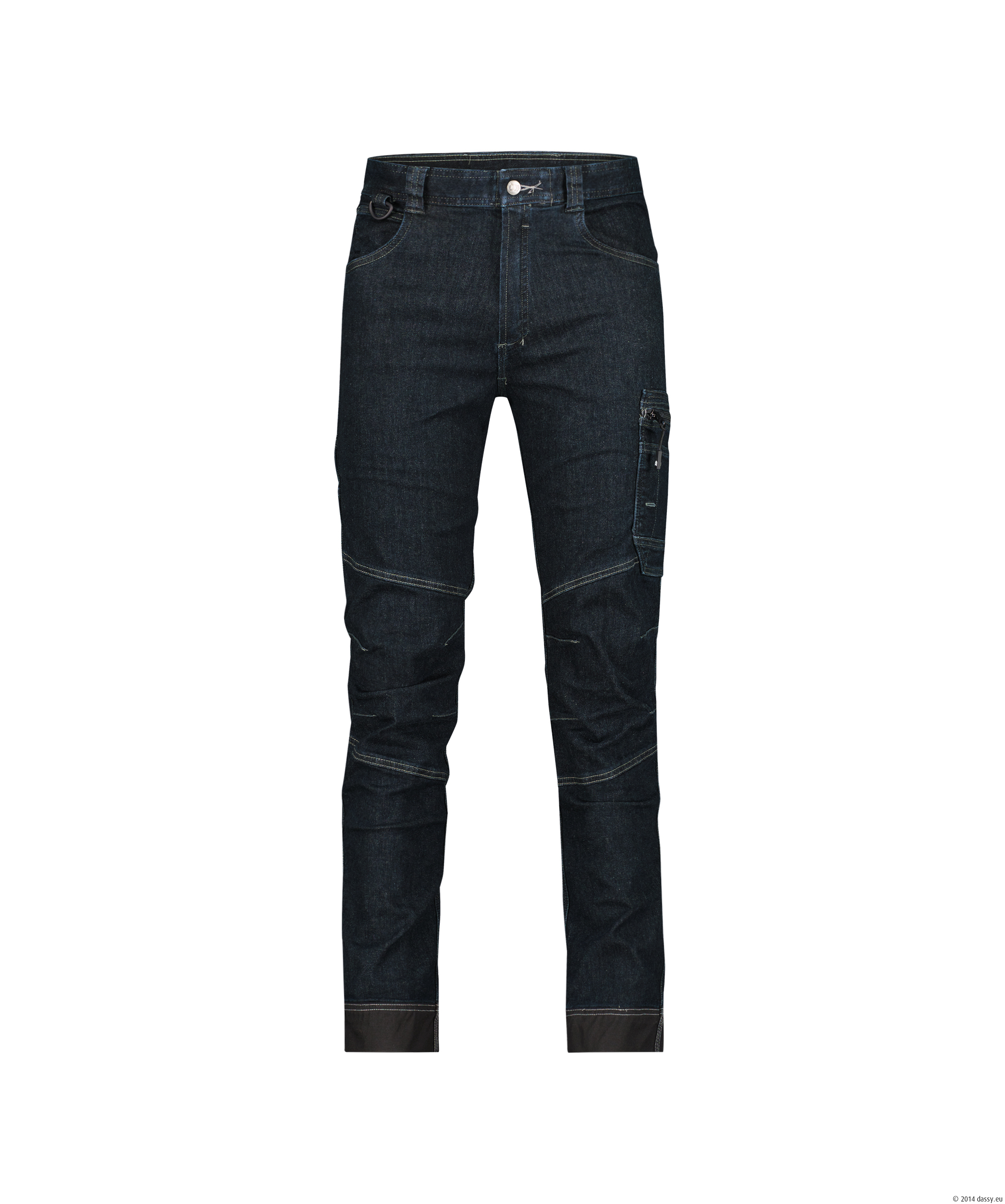 DASSY® Osaka 6279-jeansblau-schwarz Minus, 40