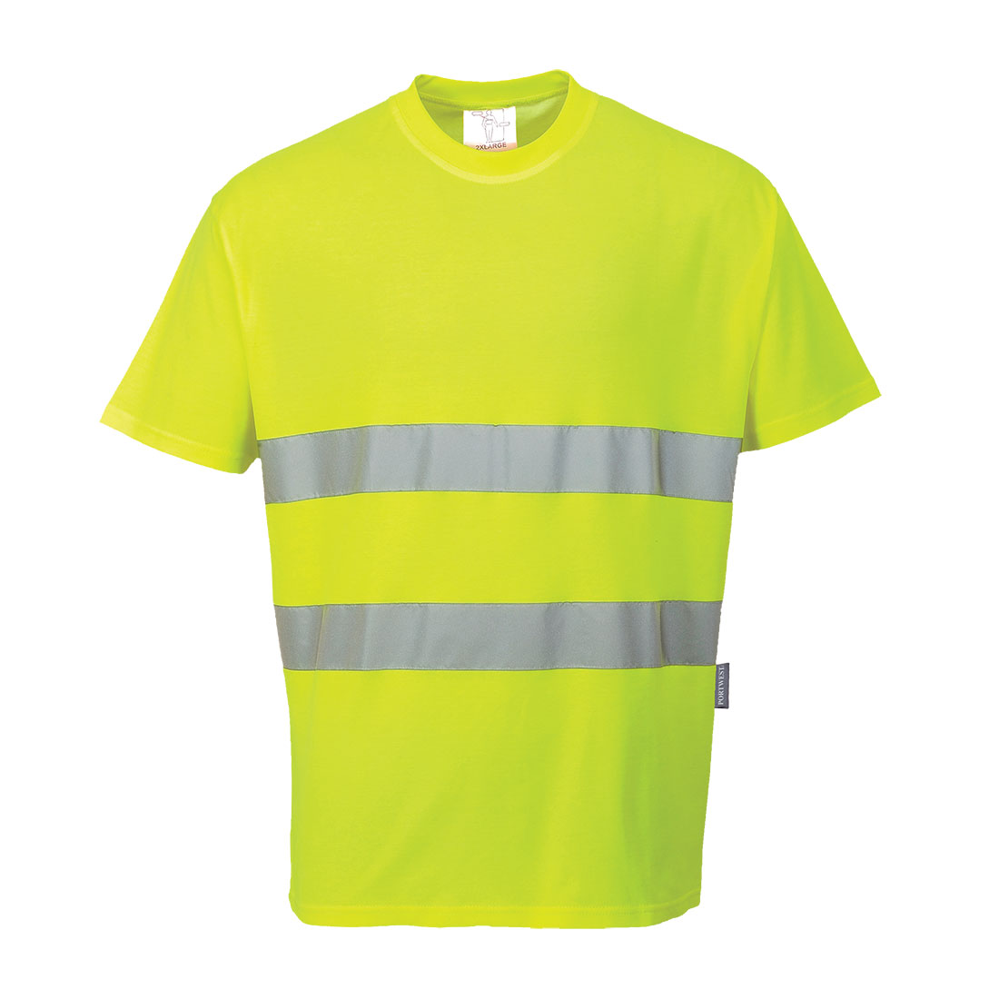 Portwest Warnschutz T-Shirt Baumwoll (kurz)