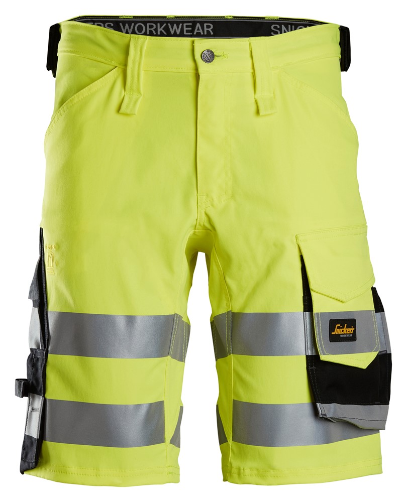 High-Vis-Stretchshorts, Warnschutzklasse 1