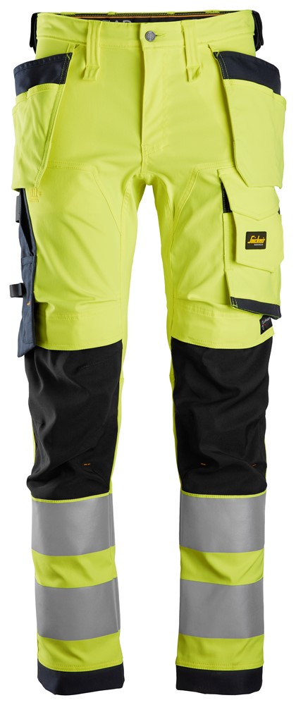 6695 - High Visibility Yellow - Navy