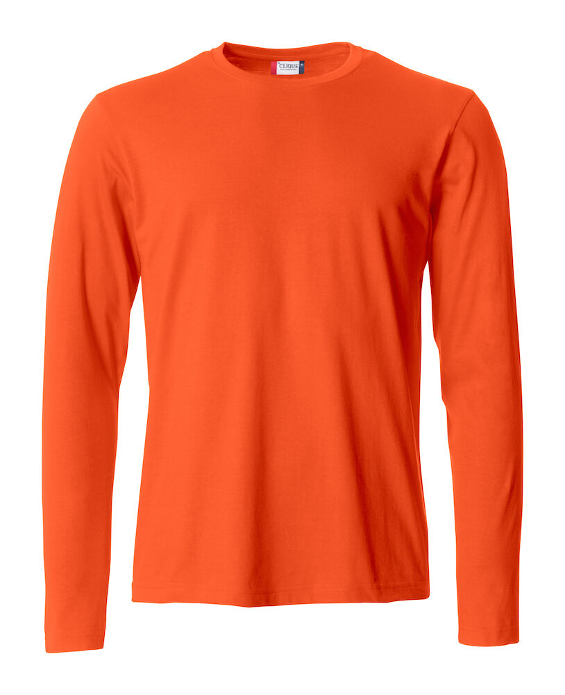 Basic-T L/S 18 blutorange XS