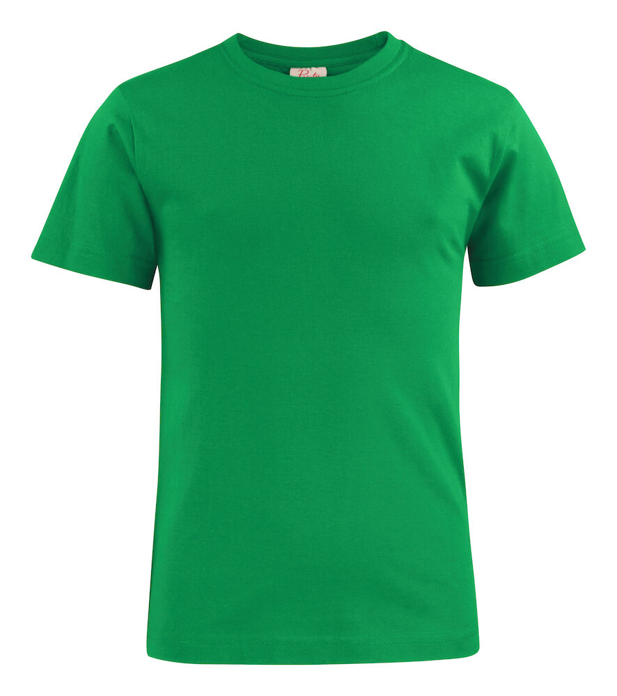 PRINTER HEAVY T-SHIRT JR APPLE GREEN 100