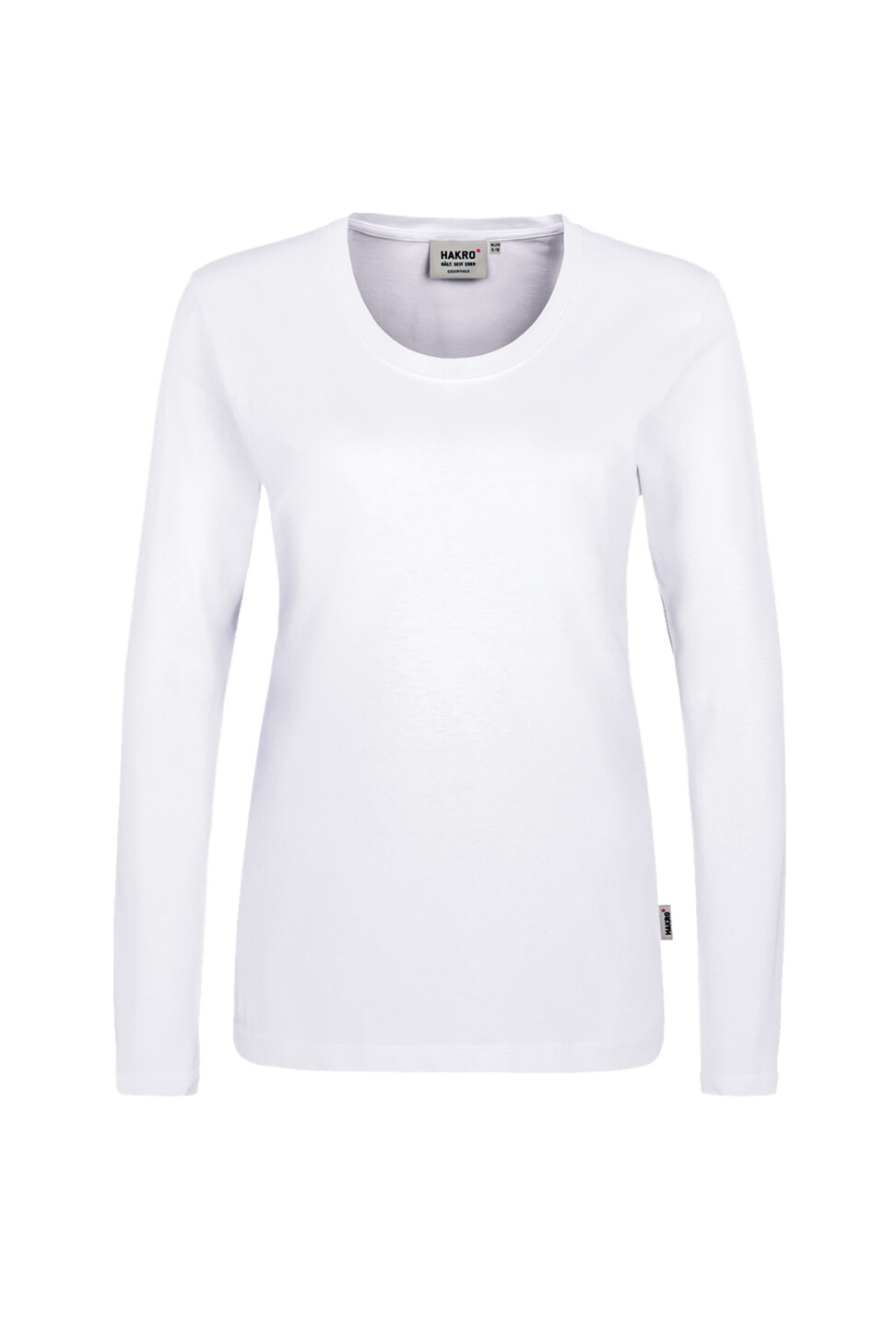 Hakro Longsleeve Damen 001-weiss XS