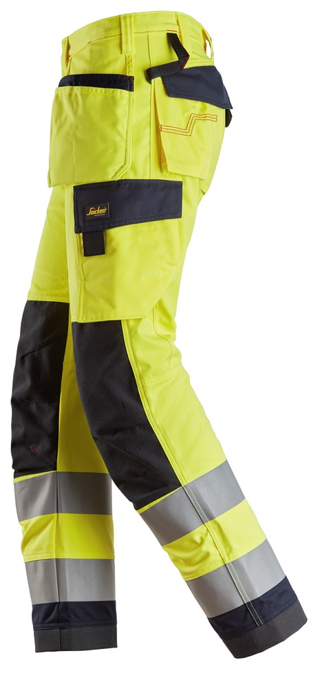 Arbeitshose Holstertaschen, High-Vis Klasse 2 Arbeitshose Holstertaschen, High-Vis Klasse 2