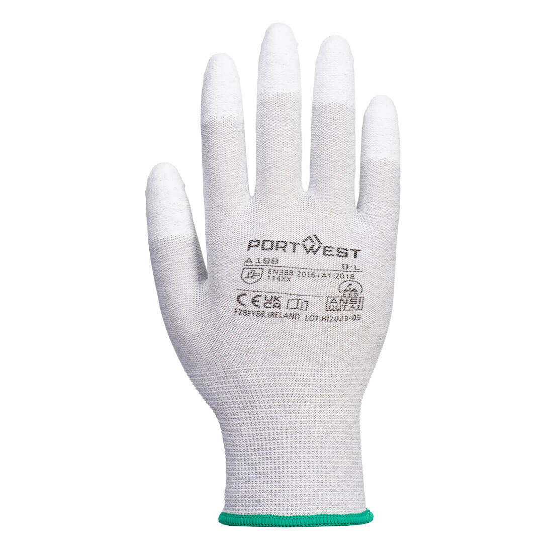 Portwest Antistatischer PU-Fingerspitzen Handschuh Portwest Antistatischer PU-Fingerspitzen Handschuh