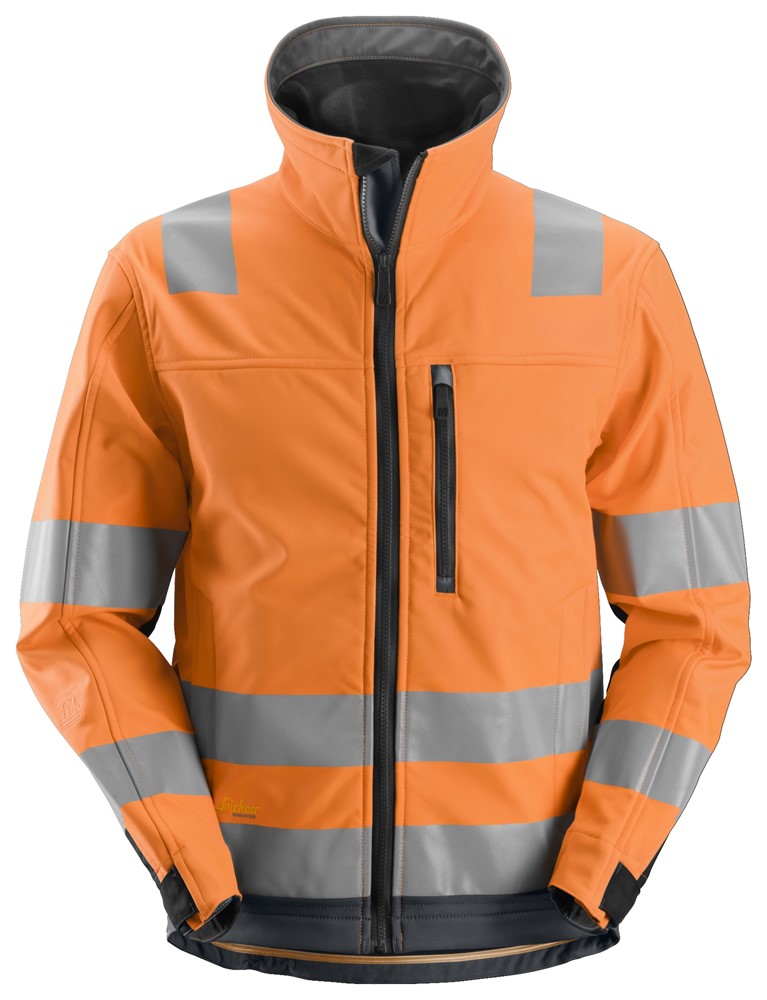 High-Vis-Softshell-Arbeitsjacke, Warnschutzklasse 3 High-Vis-Softshell-Arbeitsjacke, Warnschutzklasse 3