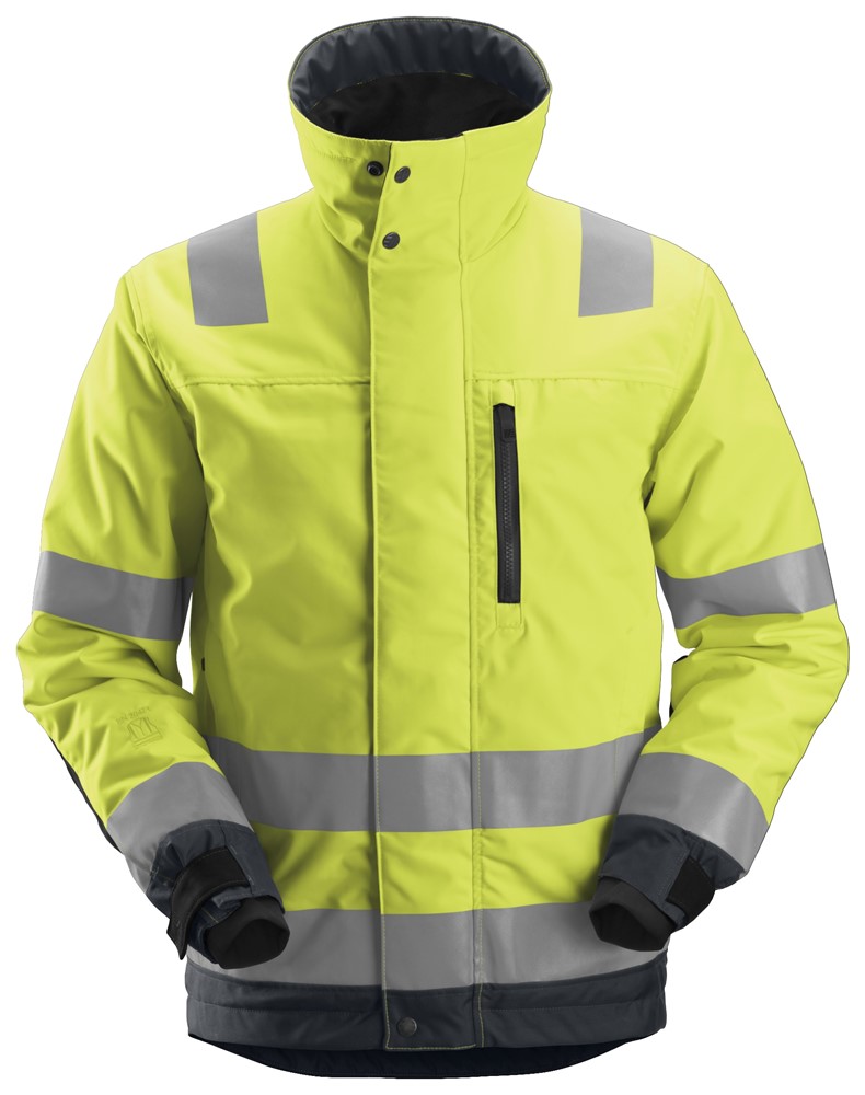 6658 - High Visibility Yellow - Steel Grey