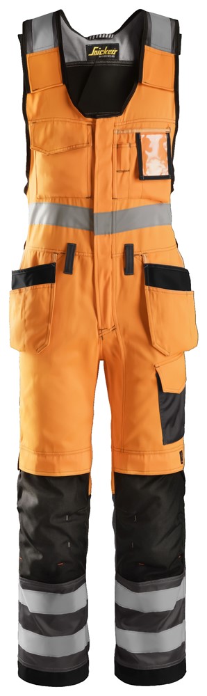 5574 - High Visibility Orange - Muted Black